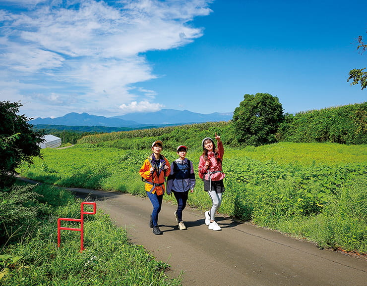 村田コースの風景